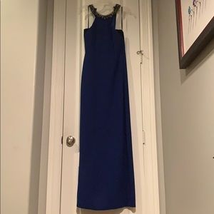 BCBG - Blue formal full length dress